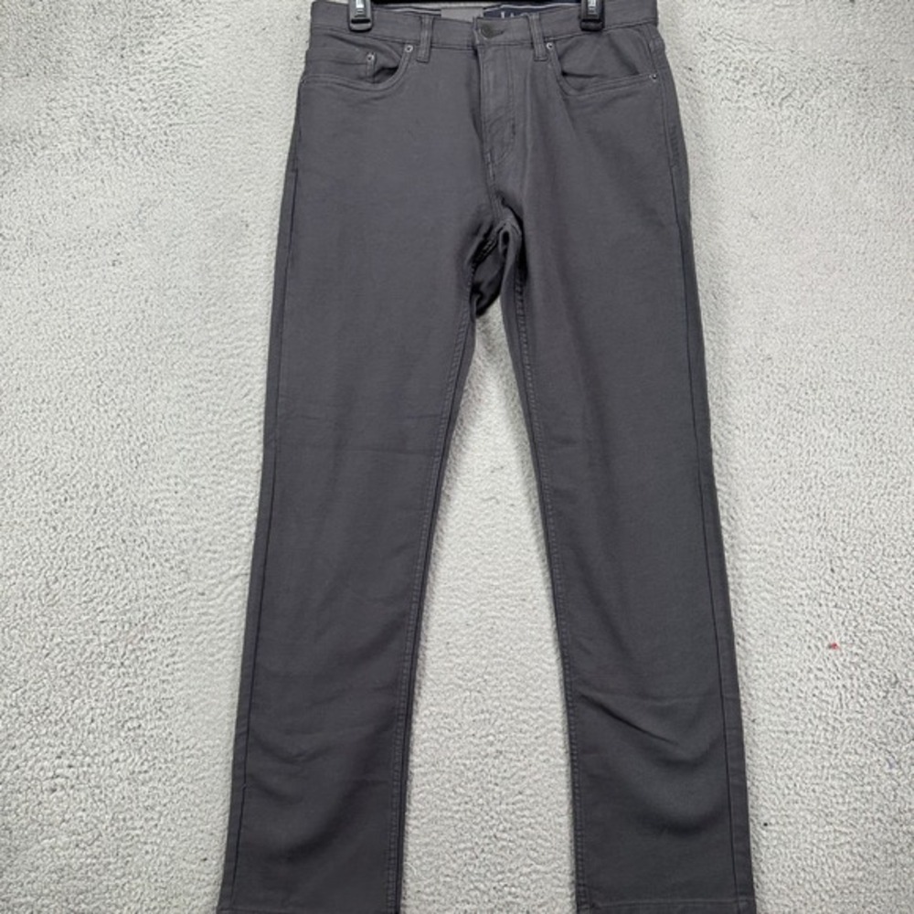 Jachs New York Jeans Straight Fit Mens 32X32 Gray Flex Performance Stretch NEW